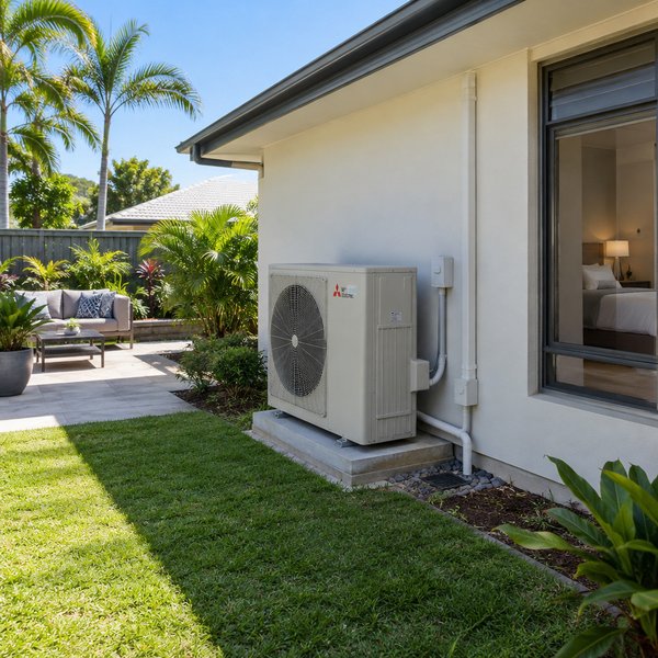 Usable Outdoor Space With Fewer Noise Frustrations - Heat Pump Hot Water in the Sunshine Coast